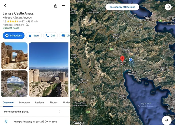 Lägenhet Lidas Golden View-all Around Veranda Nafplion